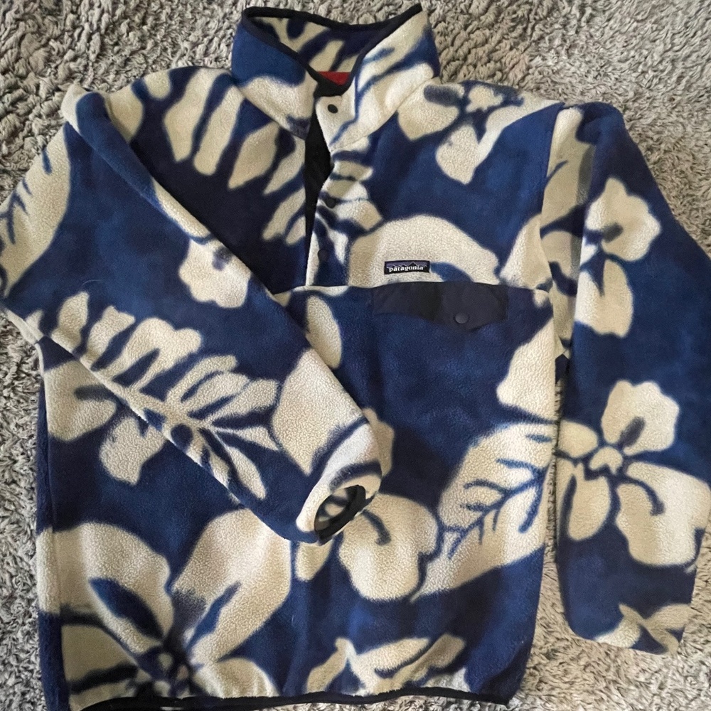 Patagonia Lightweight Fleece Pullover w/snaps